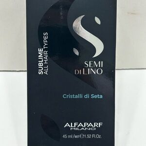 Semi di Lino Cristalli di Seta - Black